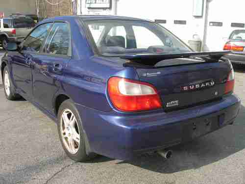 2002 Subaru Impreza RS Sedan 4-Door 2.5L, image 6