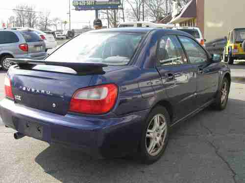 2002 Subaru Impreza RS Sedan 4-Door 2.5L, image 7