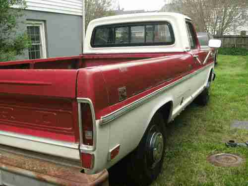 1969 Ford F-250, strong motor 360CID V-8, old farm truck ready for new home, image 10