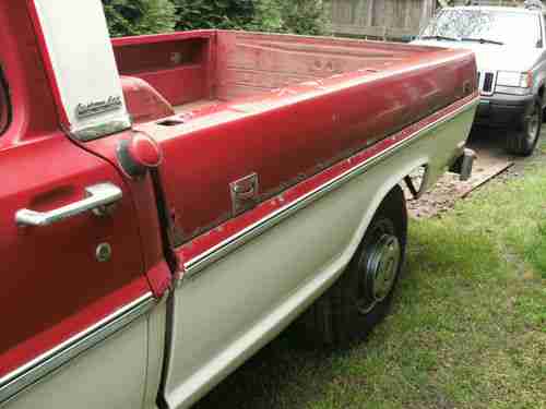 1969 Ford F-250, strong motor 360CID V-8, old farm truck ready for new home, image 18