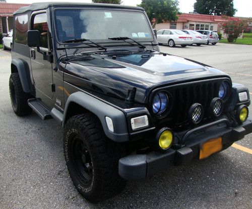 2004 jeep wrangler unlimited, low miles, original family owned