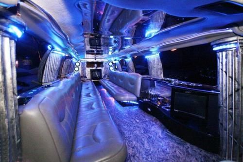 Excursion 250" dual axle limo limousine worlds longest suv seats 28 roman empire