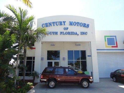 1996 nissan pathfinder le 4x4 4wd low mileage clean carfax