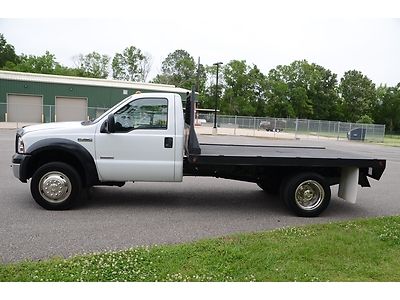 2006 ford f-450 regular cab xl diesel 11ft. flatbed