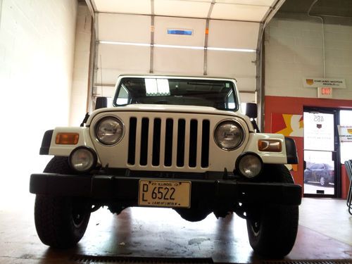 2001 jeep wrangler se sport utility 2-door 2.5l manual trans. *hard &amp; soft top*