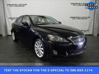 2010 lexus is250 awd leather certified heated &amp; cooled seats xm moonroof 6cd
