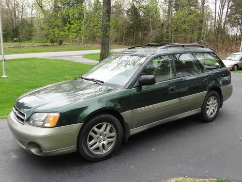 2001 subaru outback station wagon 157k 2.5l h4 engine cold weather package