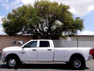 2011 st dually 6.7l i6 4x4 bluetooth sirius b&amp;w hitch cruise control two tone