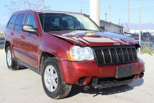 2008 jeep grand cherokee laredo 4wd damaged salvage runs! priced to sell l@@k!!