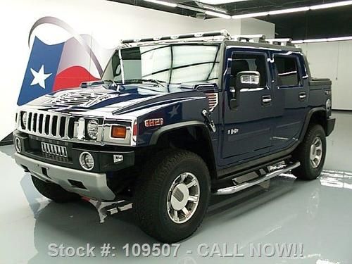 2008 hummer h2 sut 4x4 sunroof nav rear cam dvd 58k mi texas direct auto