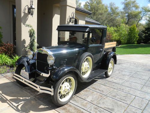 1928 model a closed cab pickup