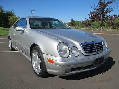 2001 mercedes benz clk 430 v8 amg wheels leather sunroof no reserve