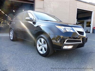 2011 acura mdx technology pkg, nav,navigation, rear dvd,dvd,43k miles,blk/blk