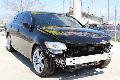 2007 lexus gs 450h sedan damaged salvage nice unit loaded low miles wont last!!!