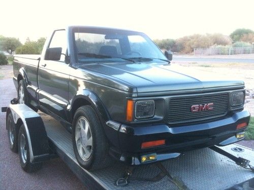 1991 gmc syclone base standard cab pickup r 4.3l awd  innercooled v-6turbo best