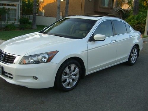 2008 honda accord ex-l sedan 4-door 3.5l v-tec low miles warranty