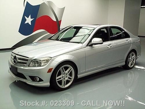 2008 mercedes-benz c300 sport p2 sunroof navigation 70k texas direct auto