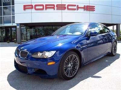 2009 bmw m3.rare interlagos blue metallic, 55k miles, 1 owner. call 239.225.7601