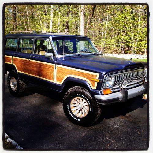 1987 jeep grand wagoneer 4x4 sport utility 4-door 5.9l