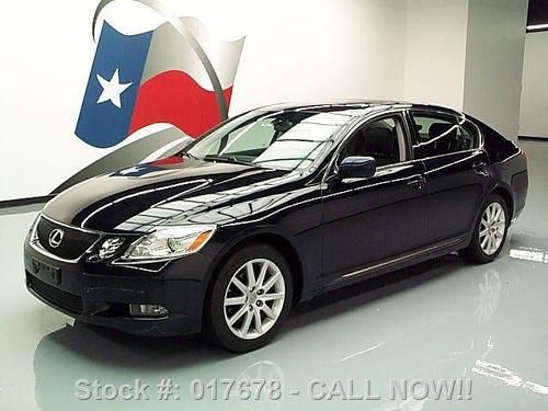 2006 lexus gs300 awd leather sunroof nav rear cam 69k texas direct auto