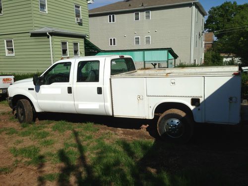 2002 ford f350 4x4 utilty truck