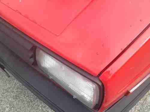 1990 Volkswagen VW Jetta Diesel 1.6 5 speed NON TURBO Red Runs Great Midwest, US $3,500.00, image 4