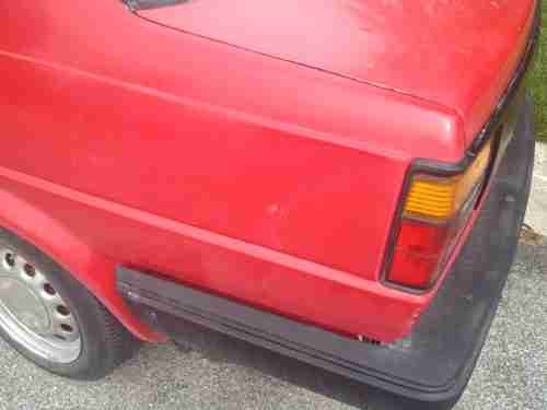 1990 Volkswagen VW Jetta Diesel 1.6 5 speed NON TURBO Red Runs Great Midwest, US $3,500.00, image 8