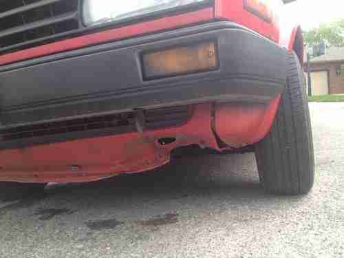 1990 Volkswagen VW Jetta Diesel 1.6 5 speed NON TURBO Red Runs Great Midwest, US $3,500.00, image 10