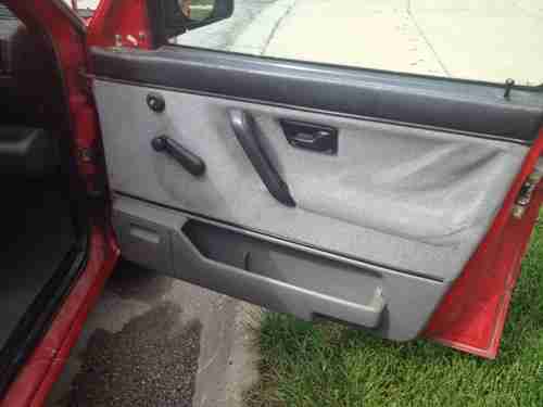 1990 Volkswagen VW Jetta Diesel 1.6 5 speed NON TURBO Red Runs Great Midwest, US $3,500.00, image 15