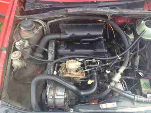 1990 Volkswagen VW Jetta Diesel 1.6 5 speed NON TURBO Red Runs Great Midwest, US $3,500.00, image 16