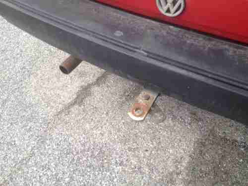 1990 Volkswagen VW Jetta Diesel 1.6 5 speed NON TURBO Red Runs Great Midwest, US $3,500.00, image 20