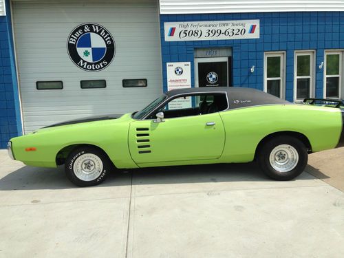 1972 dodge charger special edition hardtop 2-door 7.2l