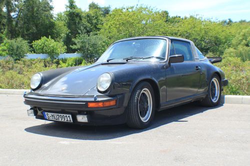 1979 porsche 911 targa ,no reserve, runs and drives, florida, porsche