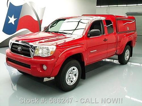 2008 toyota tacoma prerunner access cab bedslide 72k mi texas direct auto