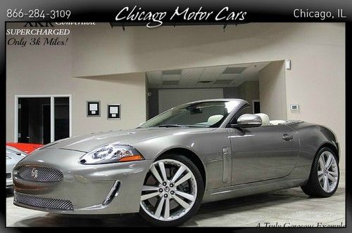 2010 jaguar xkr convertible only 3k miles! supercharged navigation cooled seats$