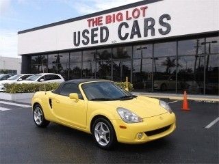 2004 toyota mr2 spyder 2dr conv manual   - manual, sharp, 1-of-a-kind! carfax!