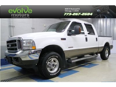 No reserve lariat crew turbo diesel 6.0l 4x4 leather seats non smoker