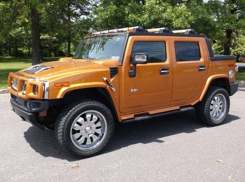 2006 hummer h2 sut crew cab pickup 4-door 6.0l spacious!! v8 engine!! well-kept