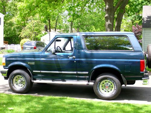 1994 ford bronco xlt sport utility 2-door 5.8l