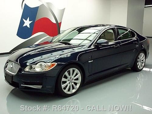 2010 jaguar xf premium sunroof navigation rear cam 12k! texas direct auto