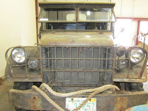 1953 dodge military m-37 power wagon