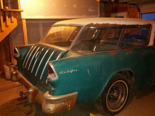 1955 Chevy Nomad 2 door wagon, image 2