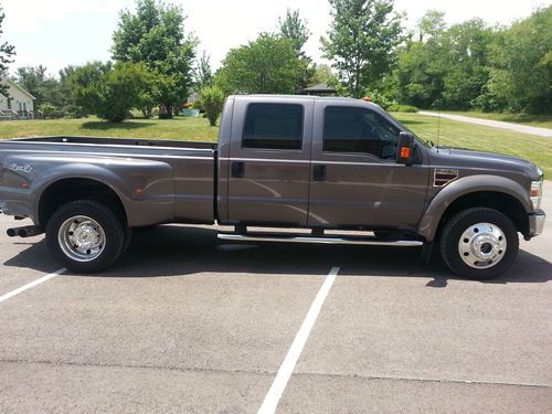 2008 ford f-450 super duty xlt crew cab pickup 4-door 6.4l