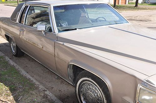 1984 cadillac deville base coupe 2-door 4.1l