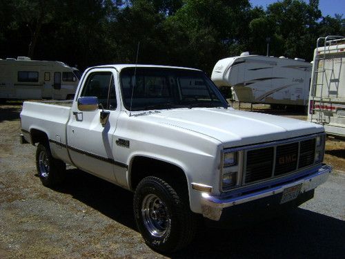 1986 gmc short bed 4x4 original paint rust free