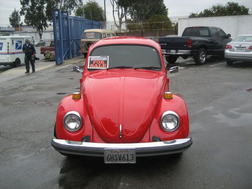 1974 volkswagen beetle completely restored
