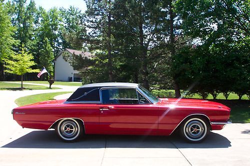 Ford thunder bird  hot red excellent condition ready for show!!!!!!!!!