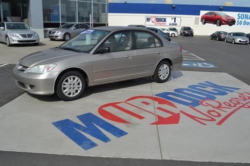 2005 honda civic lx sedan 4-door 1.7l