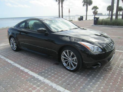 2008 black infiniti g37 sport coupe