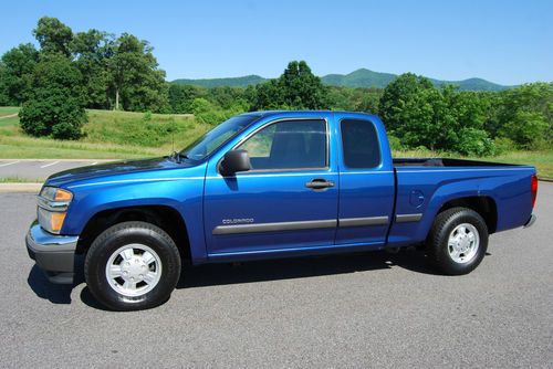 2005 chevrolet colorado chevy - 4 door ext cab automatic excellent gas mileage